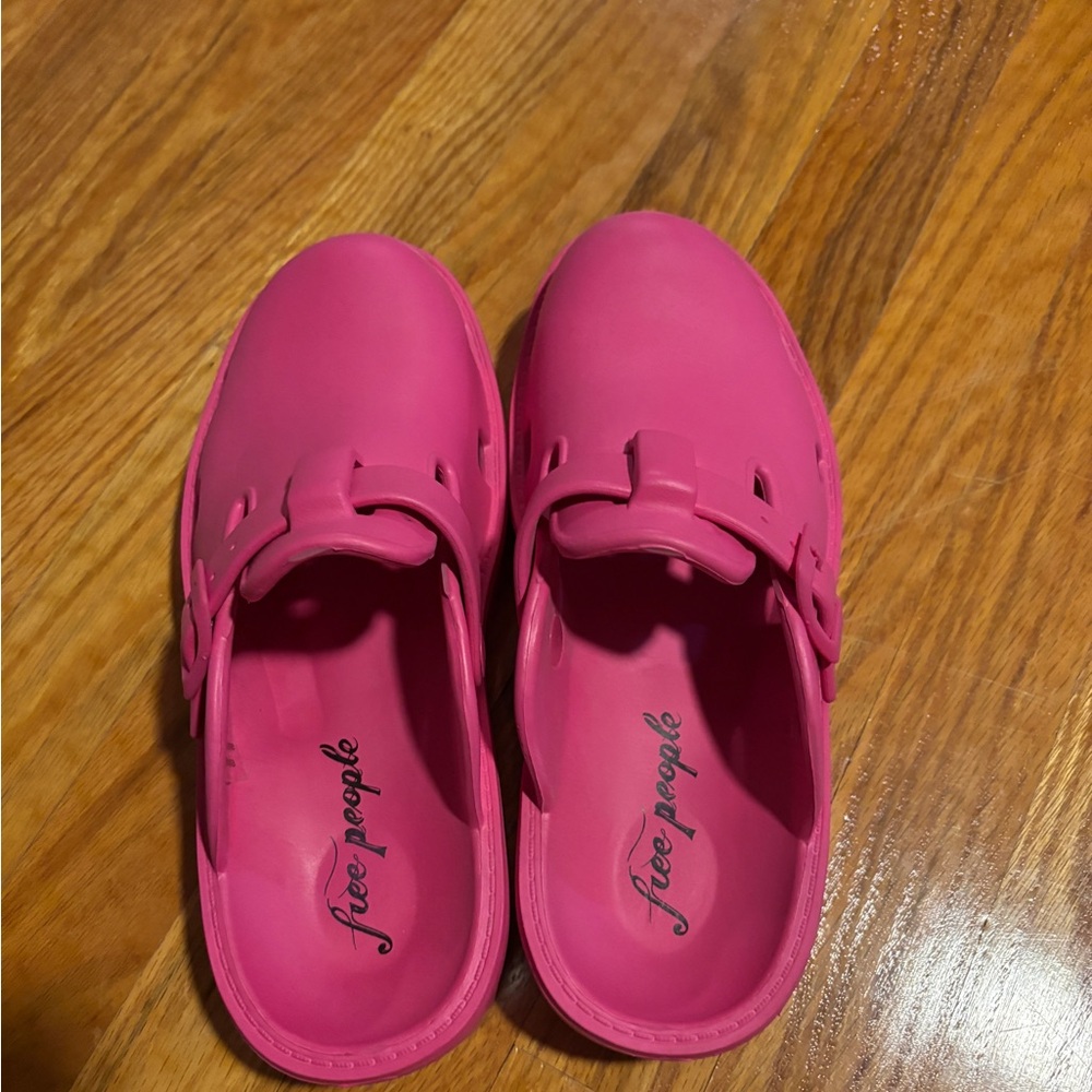 Free People Karlie Buckle Clogs-9